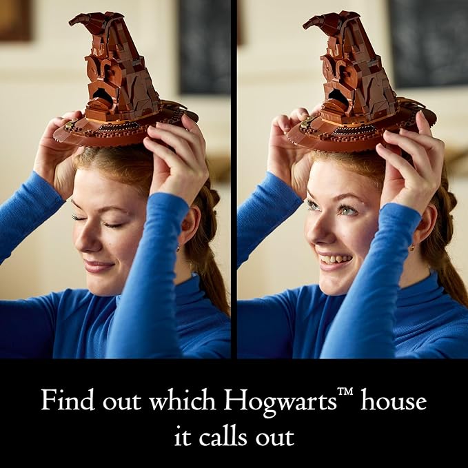 LEGO Harry Potter Talking Sorting Hat W/ 31 Voices , ages 18+