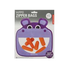 Hippo Zip Bags