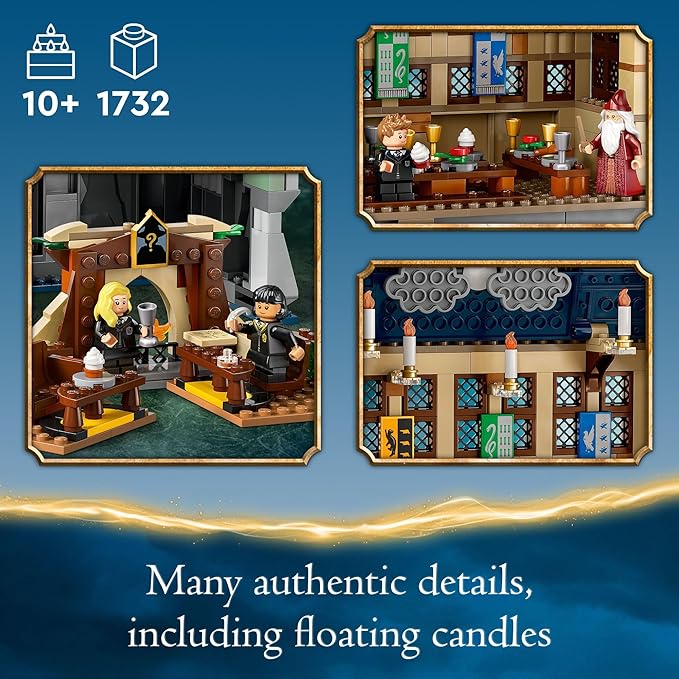 LEGO Harry Potter Hogwarts Castle: The Great Hall,  10 Y