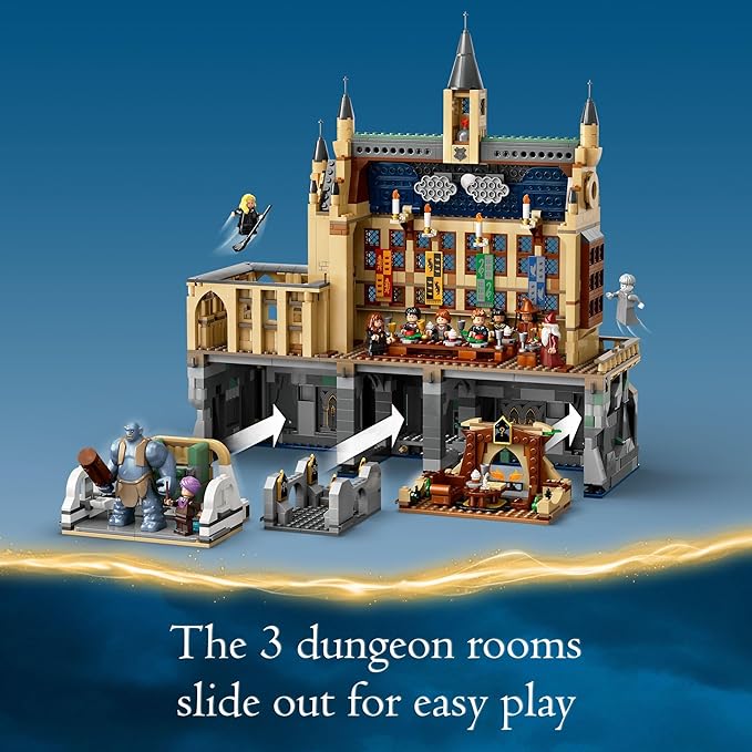 LEGO Harry Potter Hogwarts Castle: The Great Hall,  10 Y