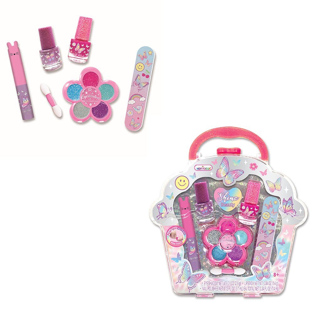 Hot Focus Shine Beauty Set – Tie-Dye Butterfly