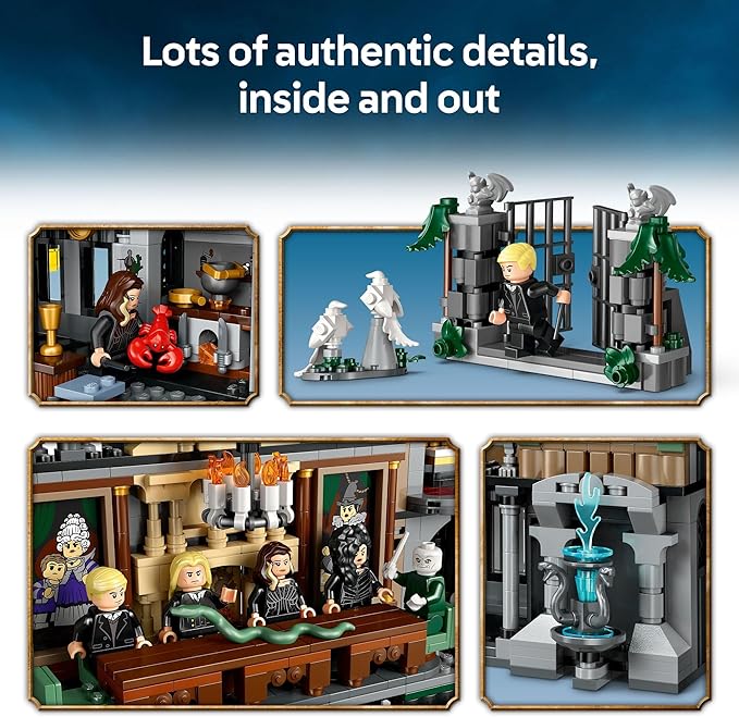 LEGO Harry Potter Malfoy Manor Building Toy , Ages 10+
