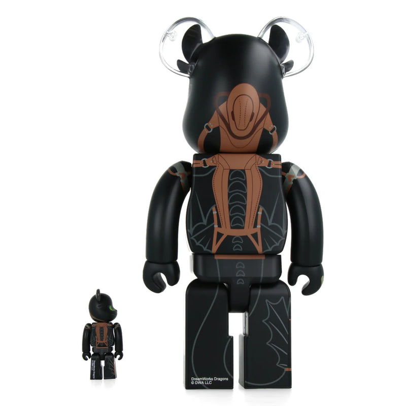 BE@RBRICK TOOTHLESS 100% & 400%