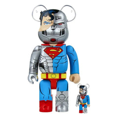 BE@RBRICK CYBORG SUPERMAN 100% & 400%
