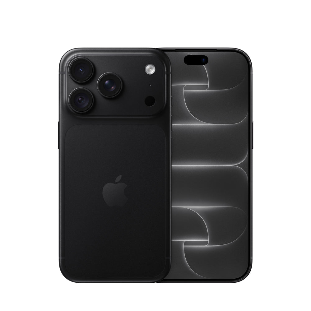 iPhone 18 Pro in Black, front and back