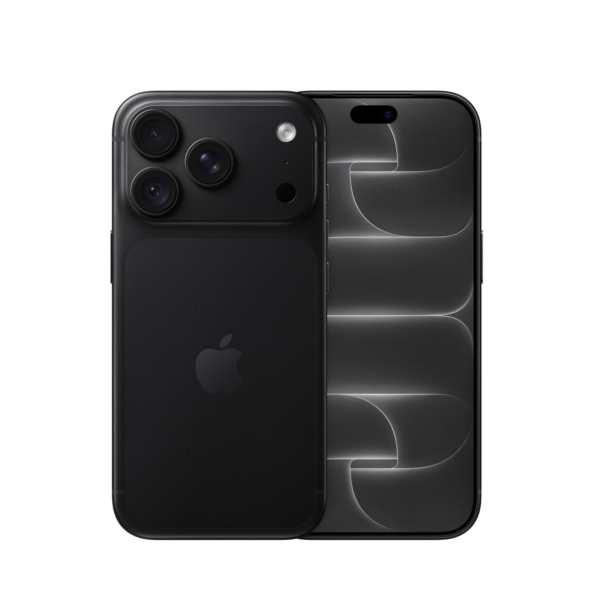 iPhone 18 Pro in Black, front and back