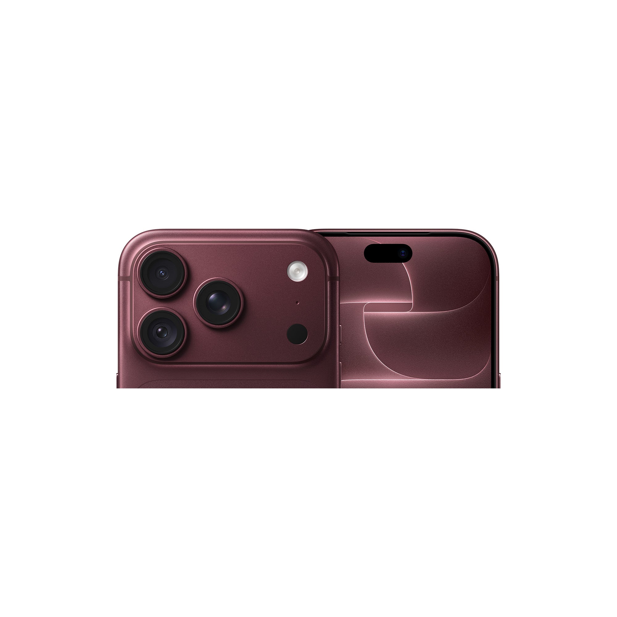 iPhone 18 Pro in Burgundy, detail view