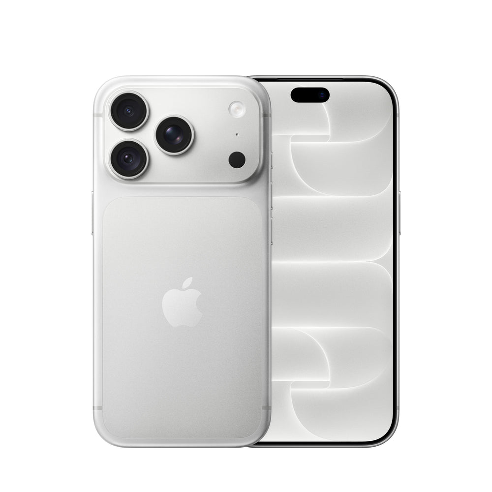 iPhone 18 Pro in Silver, front and back