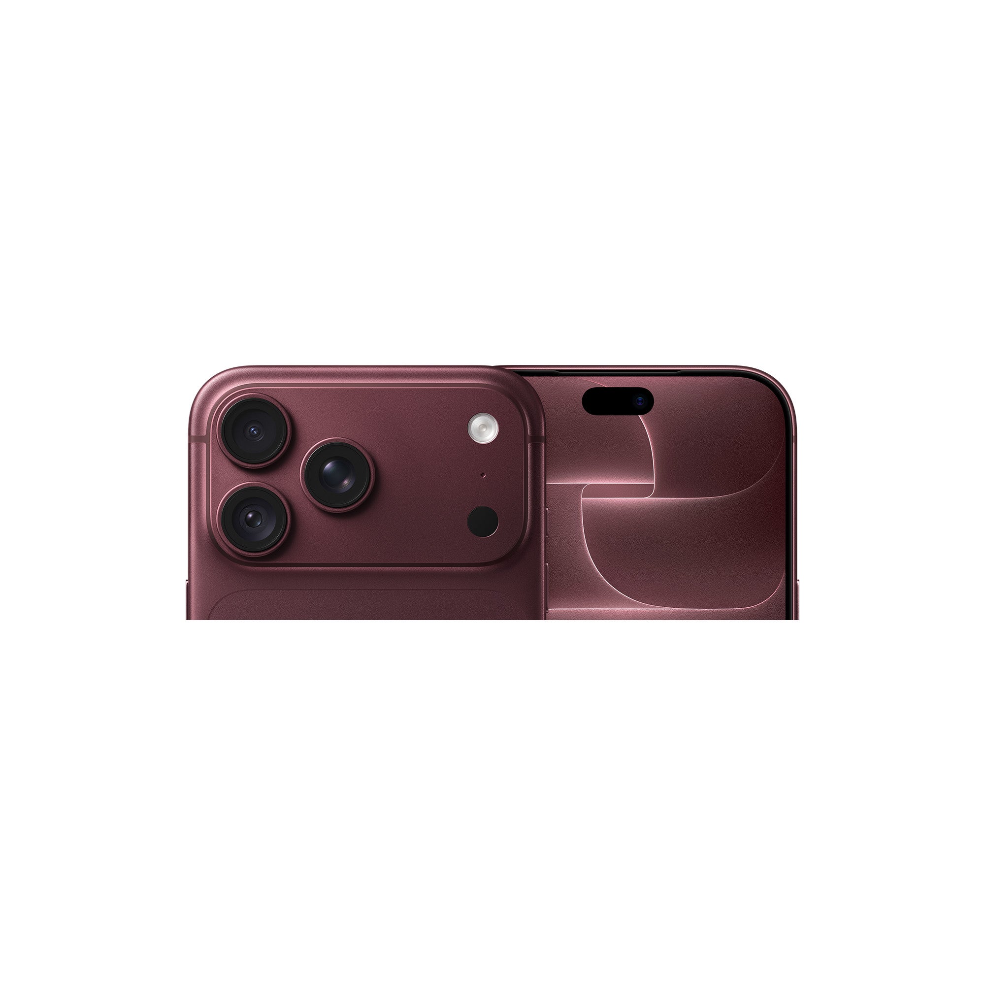 iPhone 18 Pro Max in Burgundy, detail view