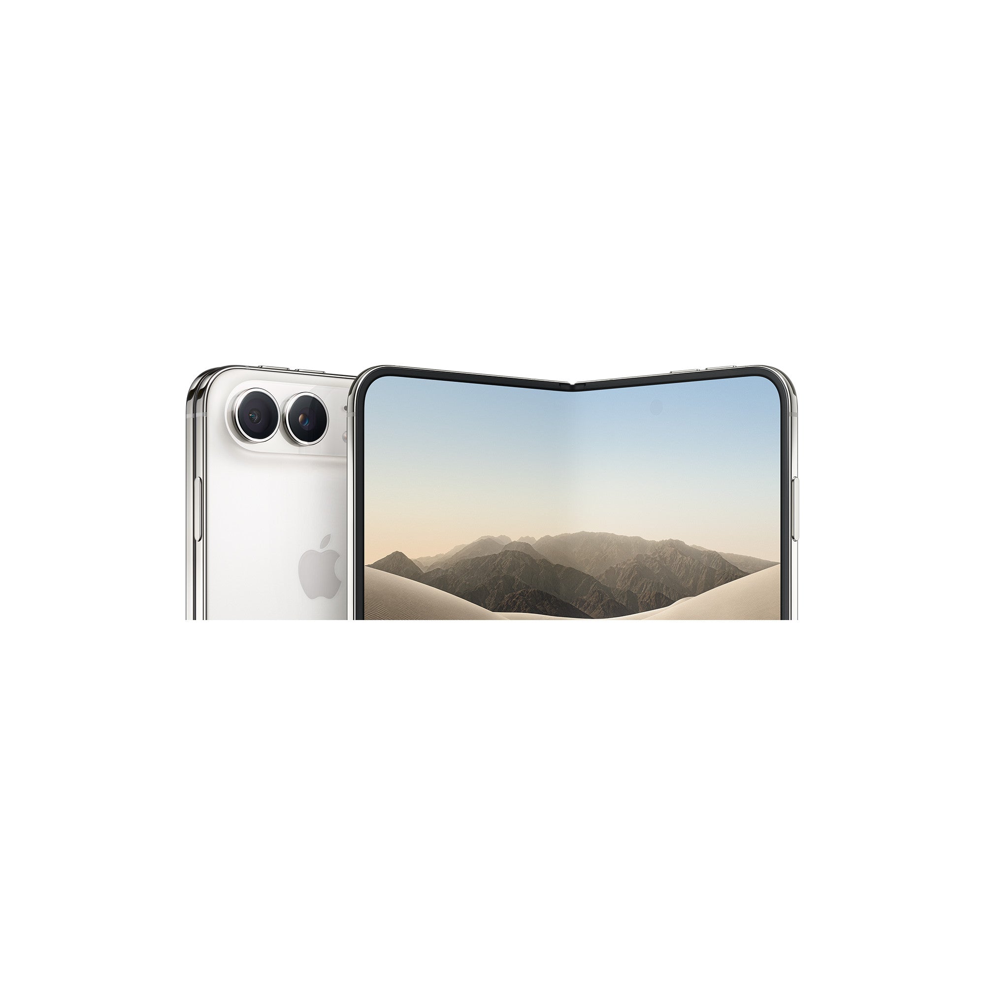 iPhone Duo in Star White, detail view