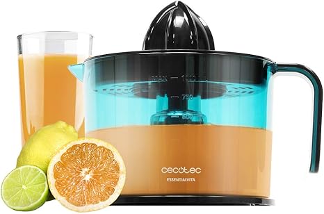 Cecotec EssentialVita Adjut Electric Citrus Juicer - Black