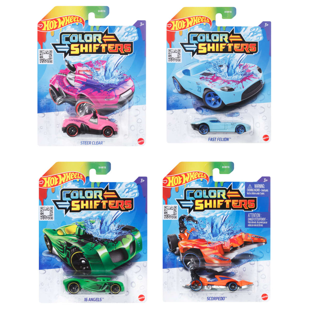 Hot Wheels Color Shifters BHR15 – Color-Changing 1:64 Toy Car
