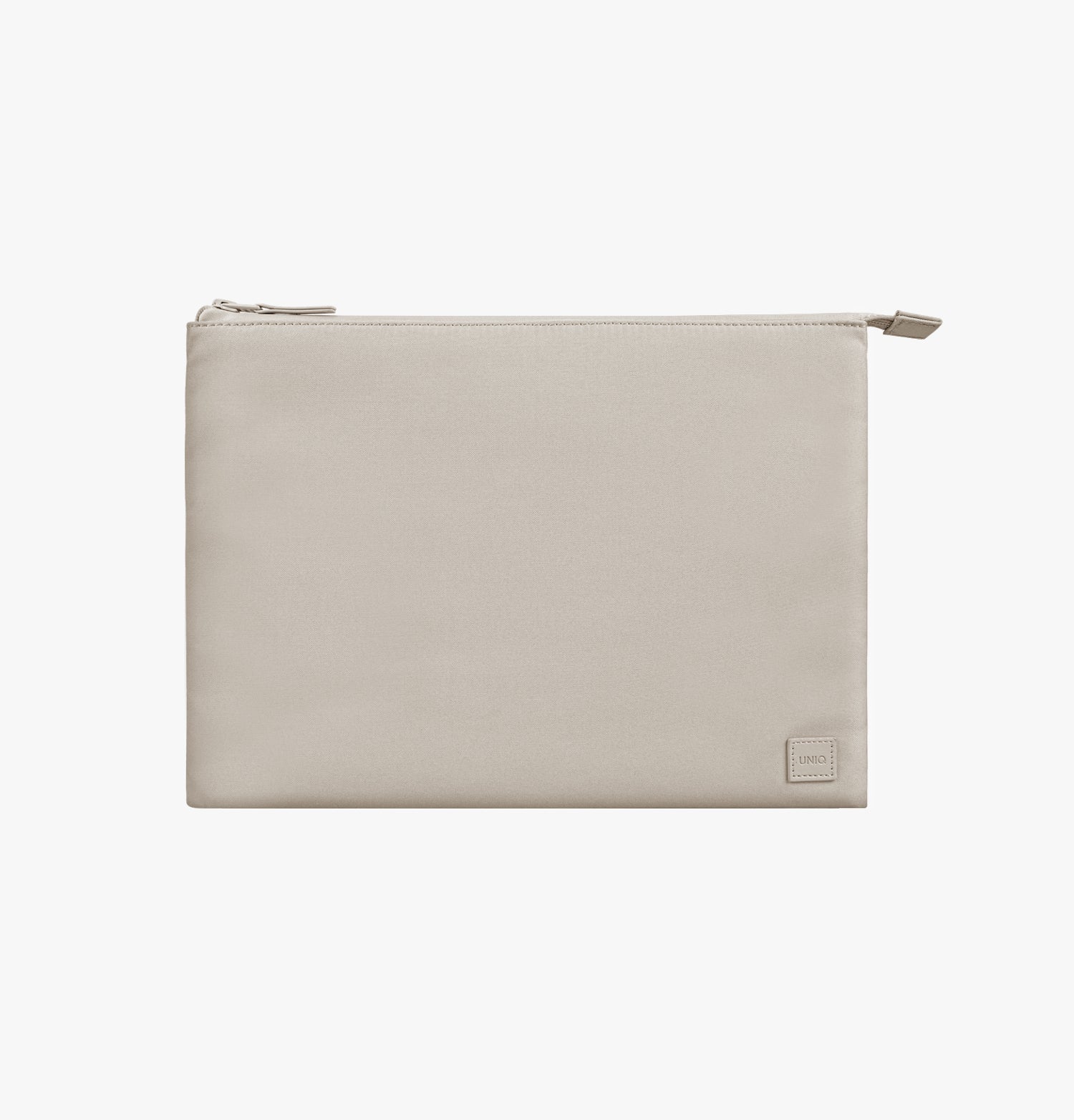 UNIQ Lyon Protective Laptop Sleeve with Water-Resistant Exterior up to 14 inch - Light Beige