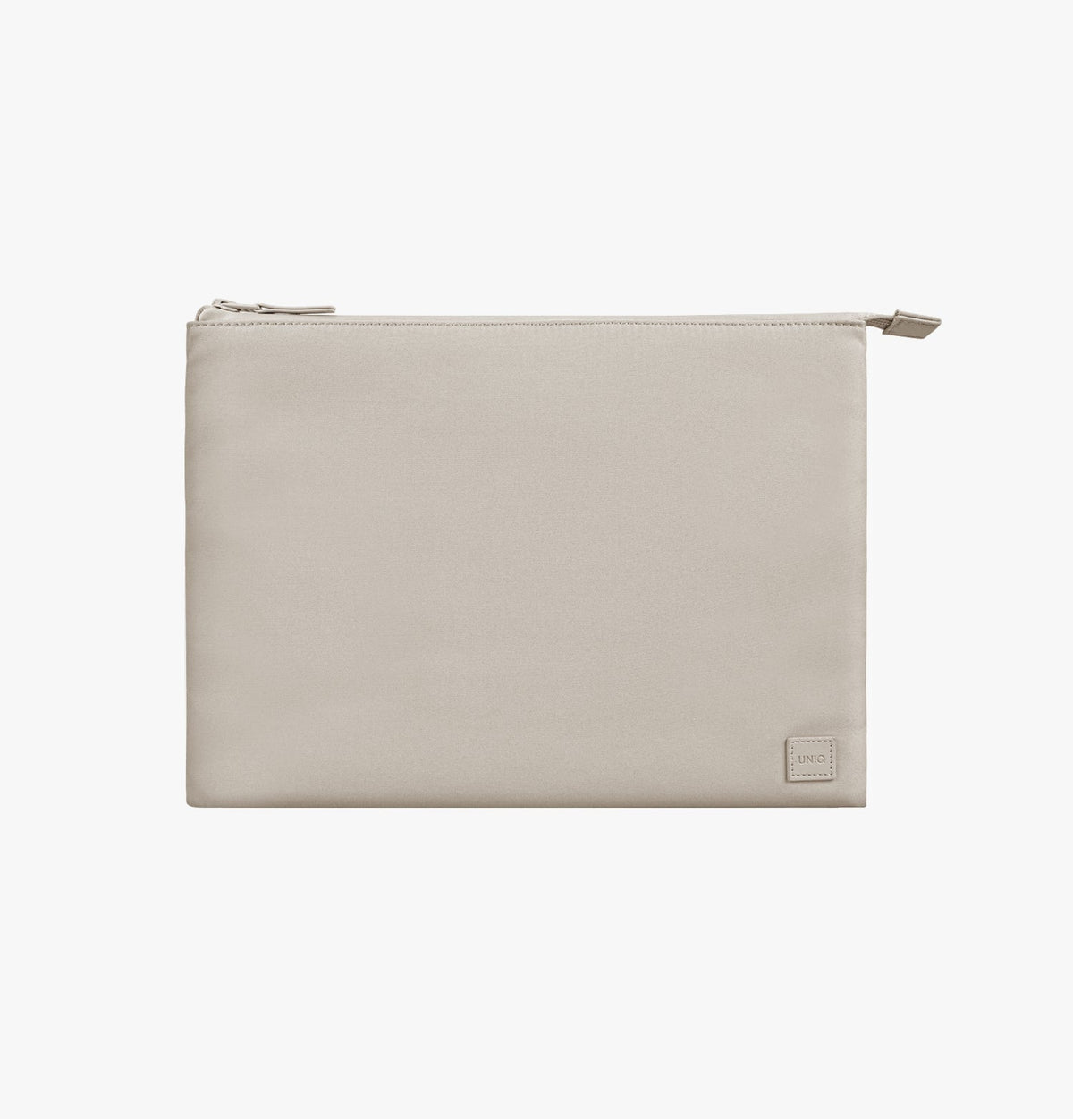 UNIQ Lyon Protective Laptop Sleeve with Water-Resistant Exterior up to 14 inch - Light Beige