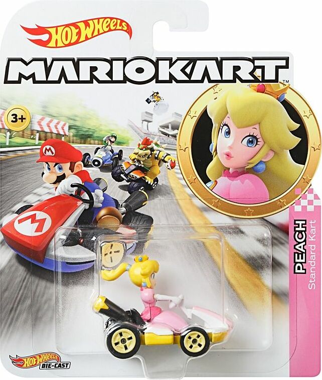 Hot Wheels Mario Kart GBG25 – 1:64 Die-Cast Character Kart