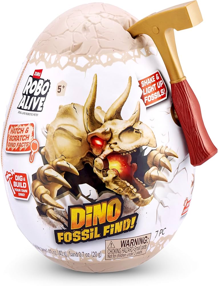 Robo Alive Dino Fossil Find Mini Surprise