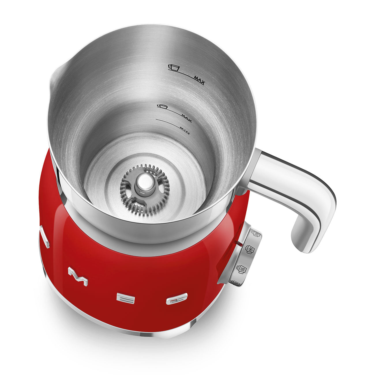 Smeg Milk Frother - Red