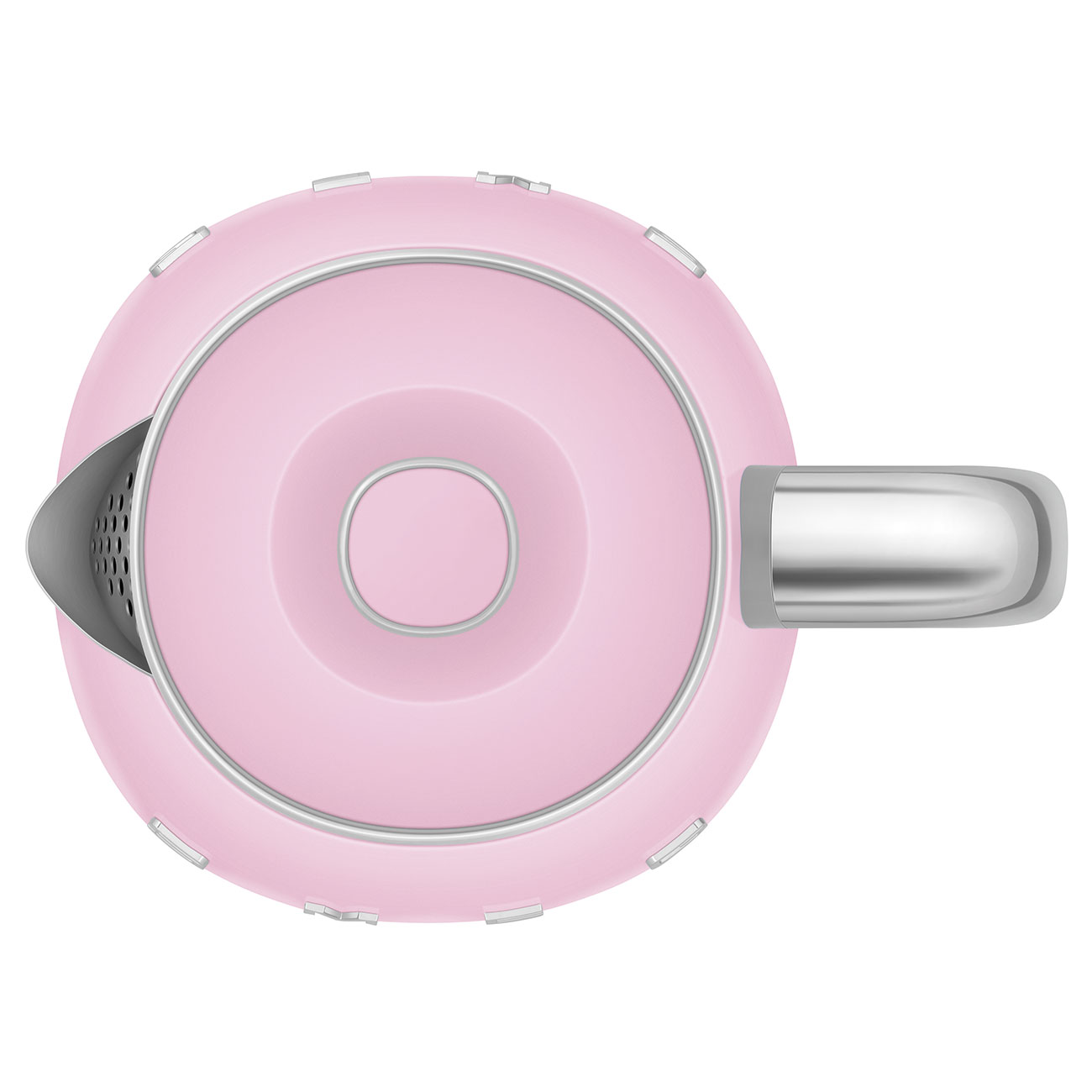 Smeg Electric Mini Kettle 50's Style Aesthetic - Pink