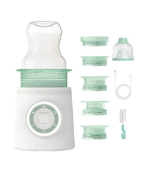 Momcozy Portable Bottle Warmer for Travel, Double Leak-Proof Travel Bottle Warmer with Fast Heating