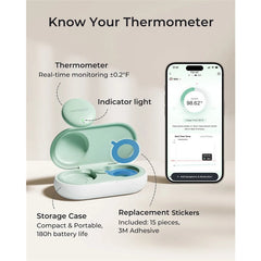 Momcozy Wearable Digital Thermometer for Baby