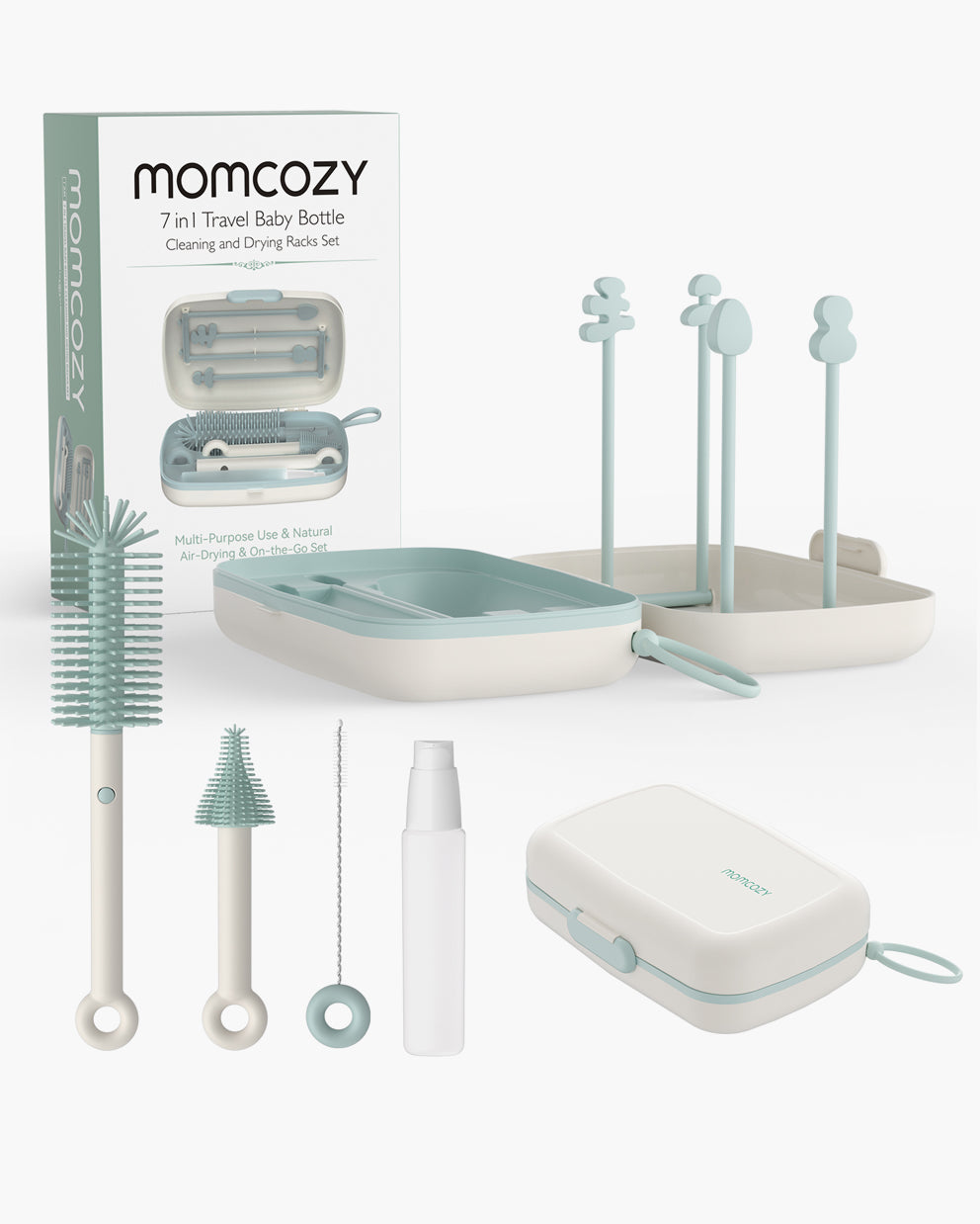 Momcozy 7 in 1 Bottle Brush Set