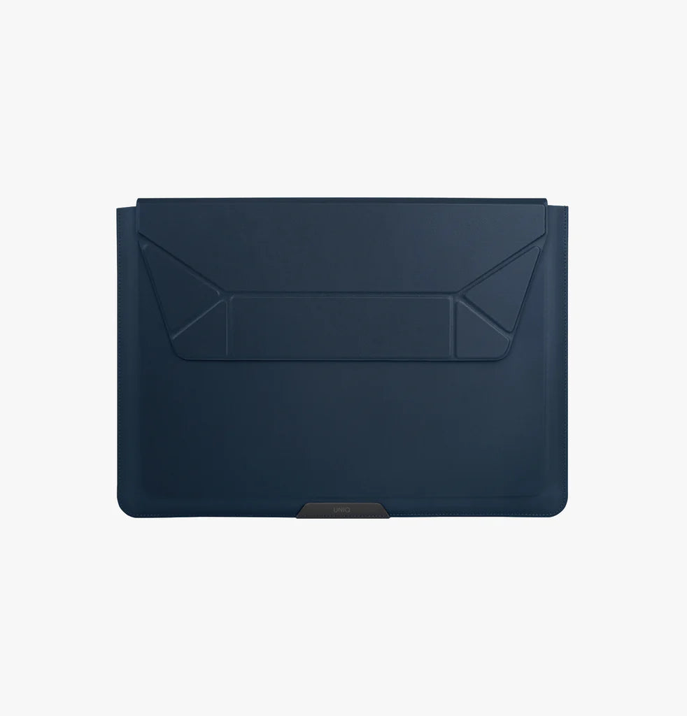 UNIQ Oslo sleeve with Foldable Stand 14 inch - Navy