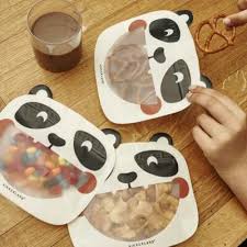Panda Zip Bags