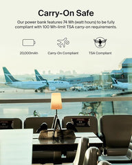 BELKIN BoostCharge Best Seller Power Bank 20K with Integrated Cable - Blue