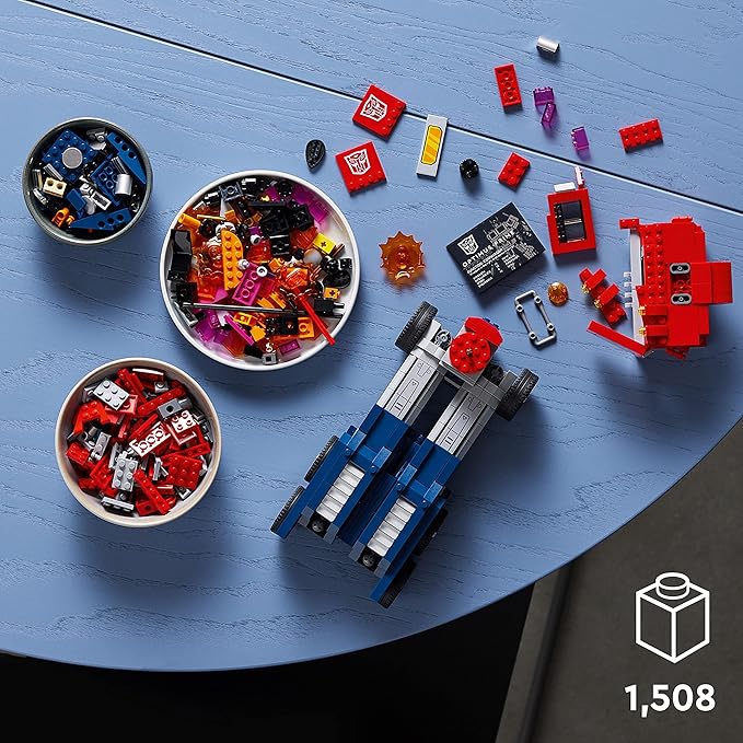 LEGO Icons Optimus Prime 2-in-1 Robot and Truck , 1508 pcs , 18+