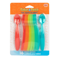The First Years Take & Toss Infant Spoons - 16 Pack