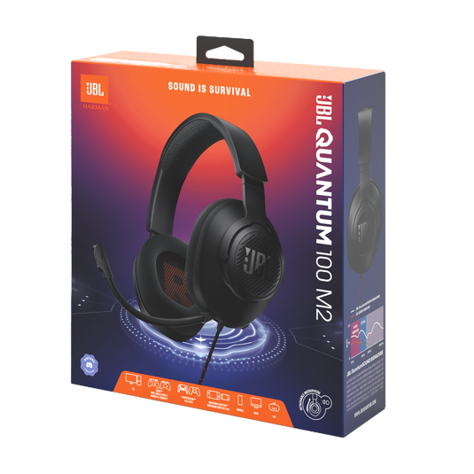JBL Quantum 100M2 - Black