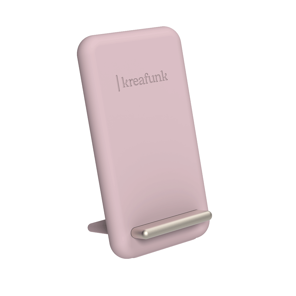 Kreafunk reCHARGE Dusty Rose 15W Wireless Charging Dock