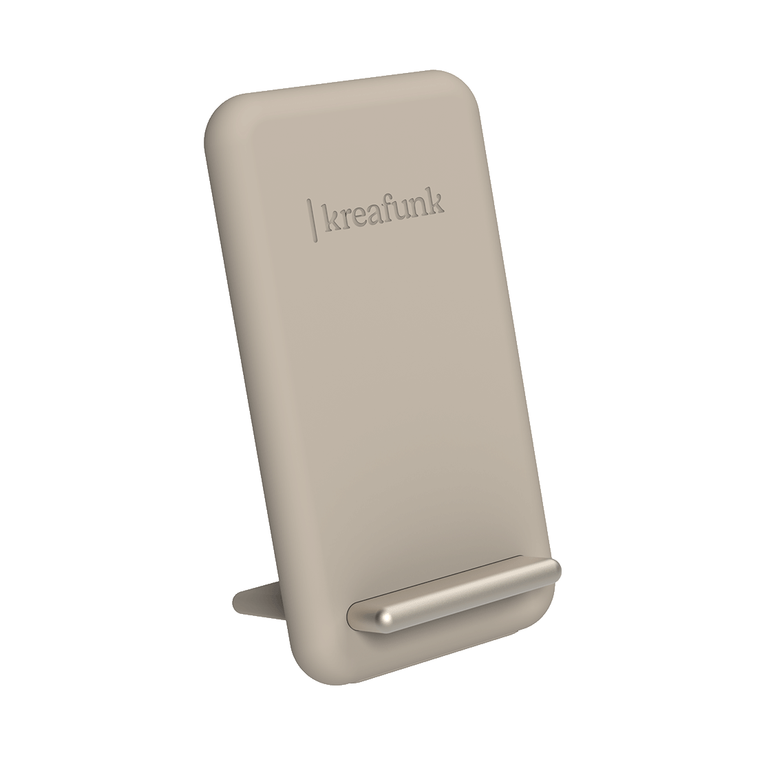 Kreafunk reCHARGE Ivory Sand 15W Wireless Charging Dock