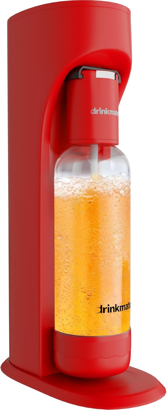 Drinkmate OmniFizz Sparkling Water and Soda Maker - Royal Red