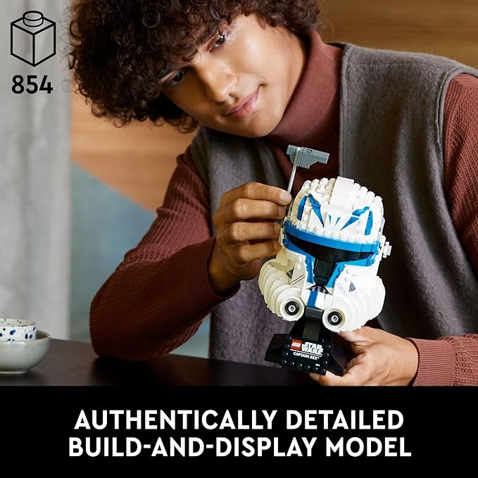 LEGO Star Wars Captain Rex Helmet Building , ages 18+