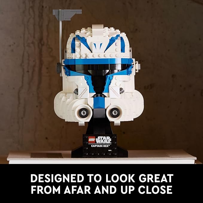 LEGO Star Wars Captain Rex Helmet Building , ages 18+