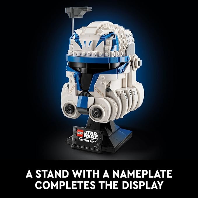 LEGO Star Wars Captain Rex Helmet Building , ages 18+