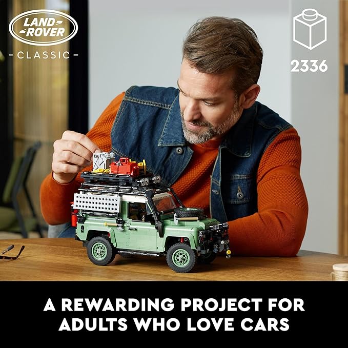 LEGO Icons Land Rover Classic Defender 90 , Ages 18+