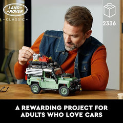 LEGO Icons Land Rover Classic Defender 90 , Ages 18+