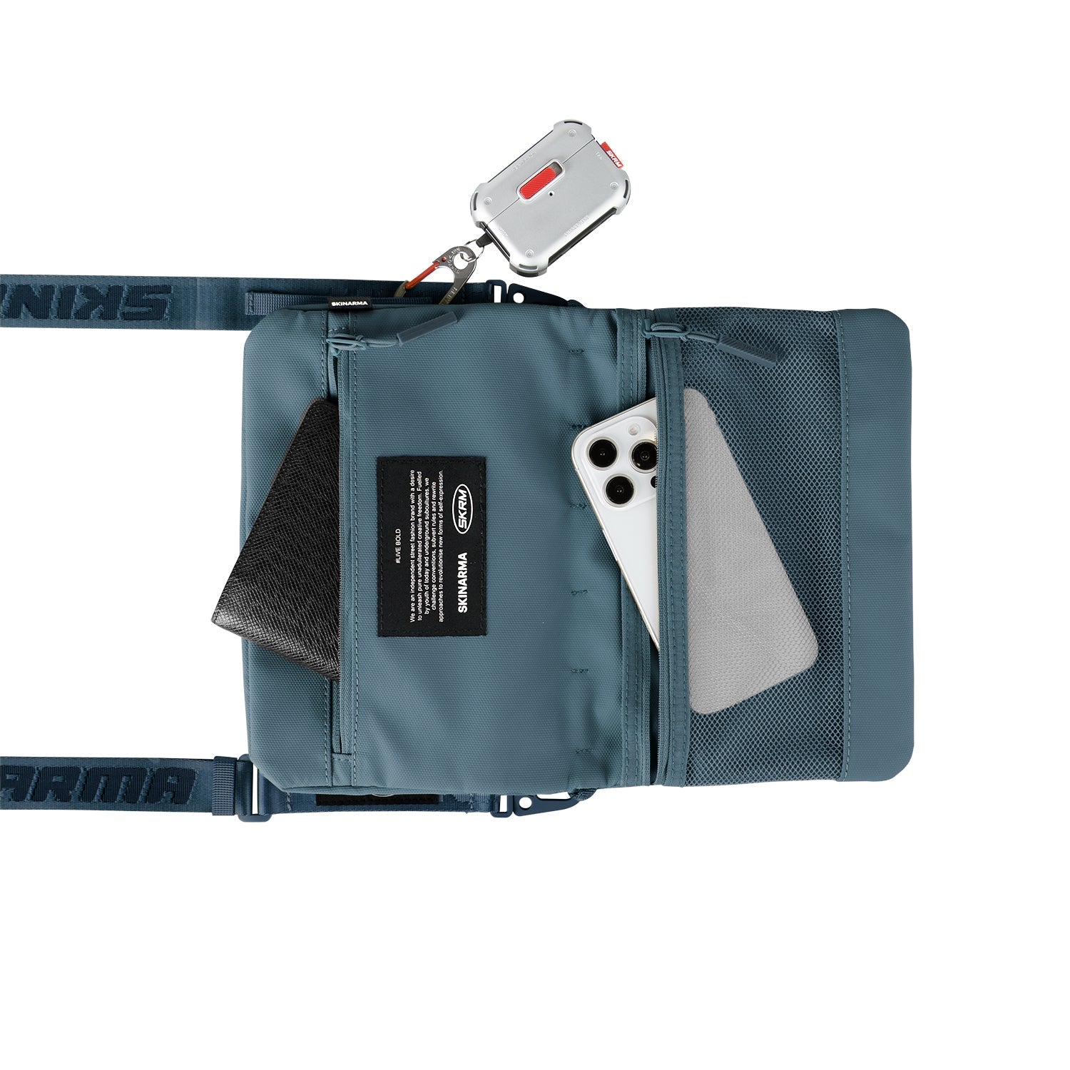 SKINARMA SATCHEL JUNO - BLUE SKINARMA SATCHEL JUNO - BLUE