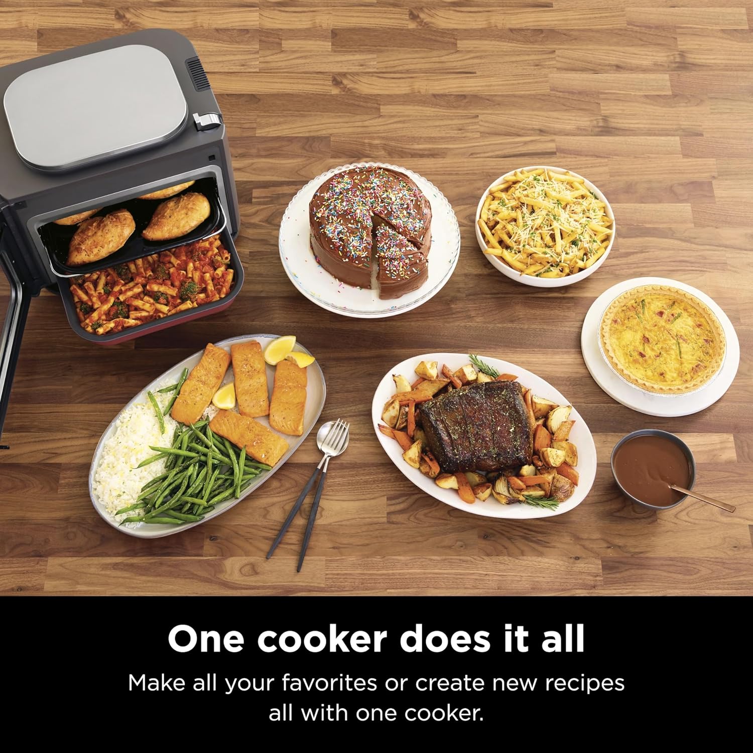 Ninja Combi 12-in-1 Multi-Cooker, Oven & Air Fryer