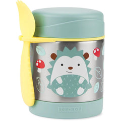 Skip Hop Zoo Insulated Food Jar - Hedgehog detail