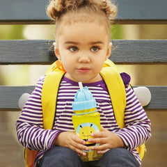 Skip Hop Zoo Straw Bottle - Bee side view