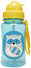 Skip Hop Zoo Straw Bottle - Raccoon side view