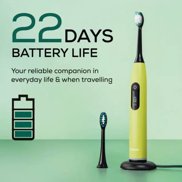 Beurer SC 50 Electric Sonic Toothbrush - Splashy Lemon