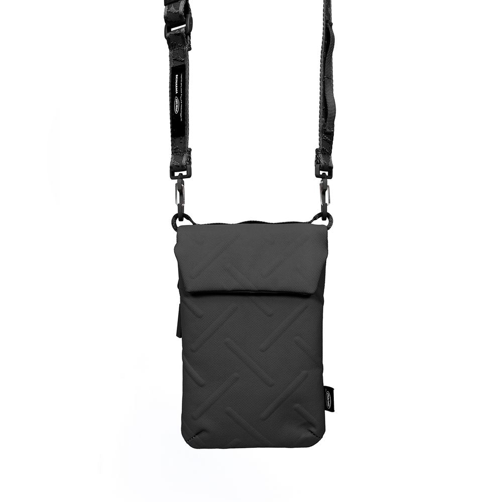 SKINARMA SLING BAG JUNO + SCOUT LANYARD (2.54 CM WIDE) - Black