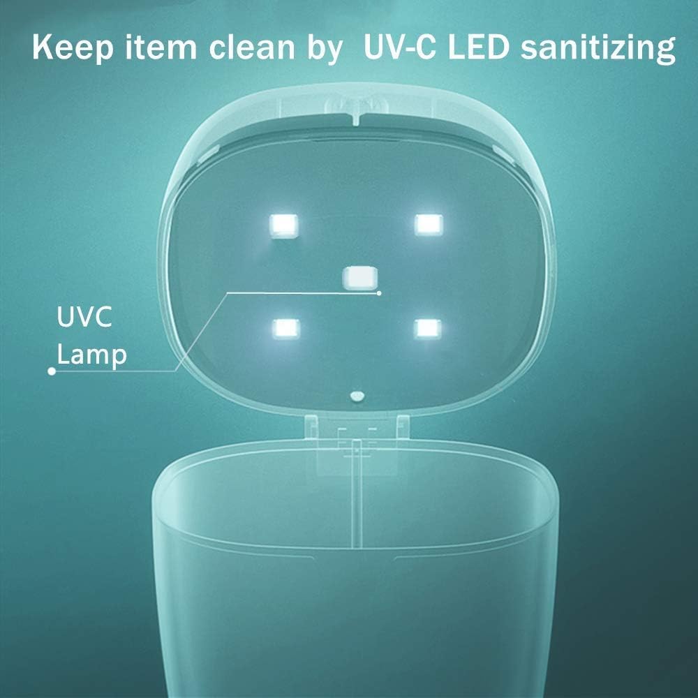 GROWNSY Portable UV Pacifier Sanitizer - White