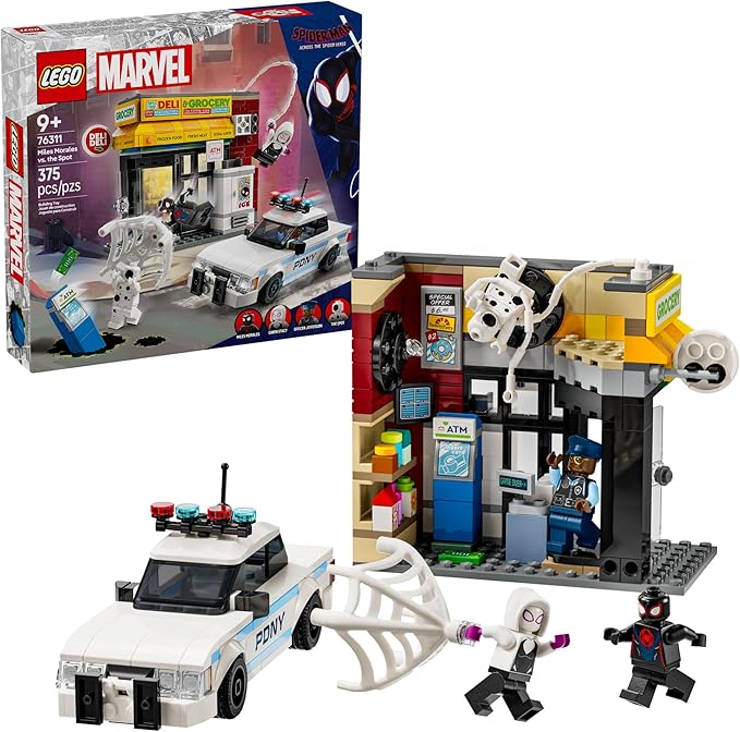 LEGO Marvel Spider-Verse Miles Morales vs. The Spot , Ages 9+