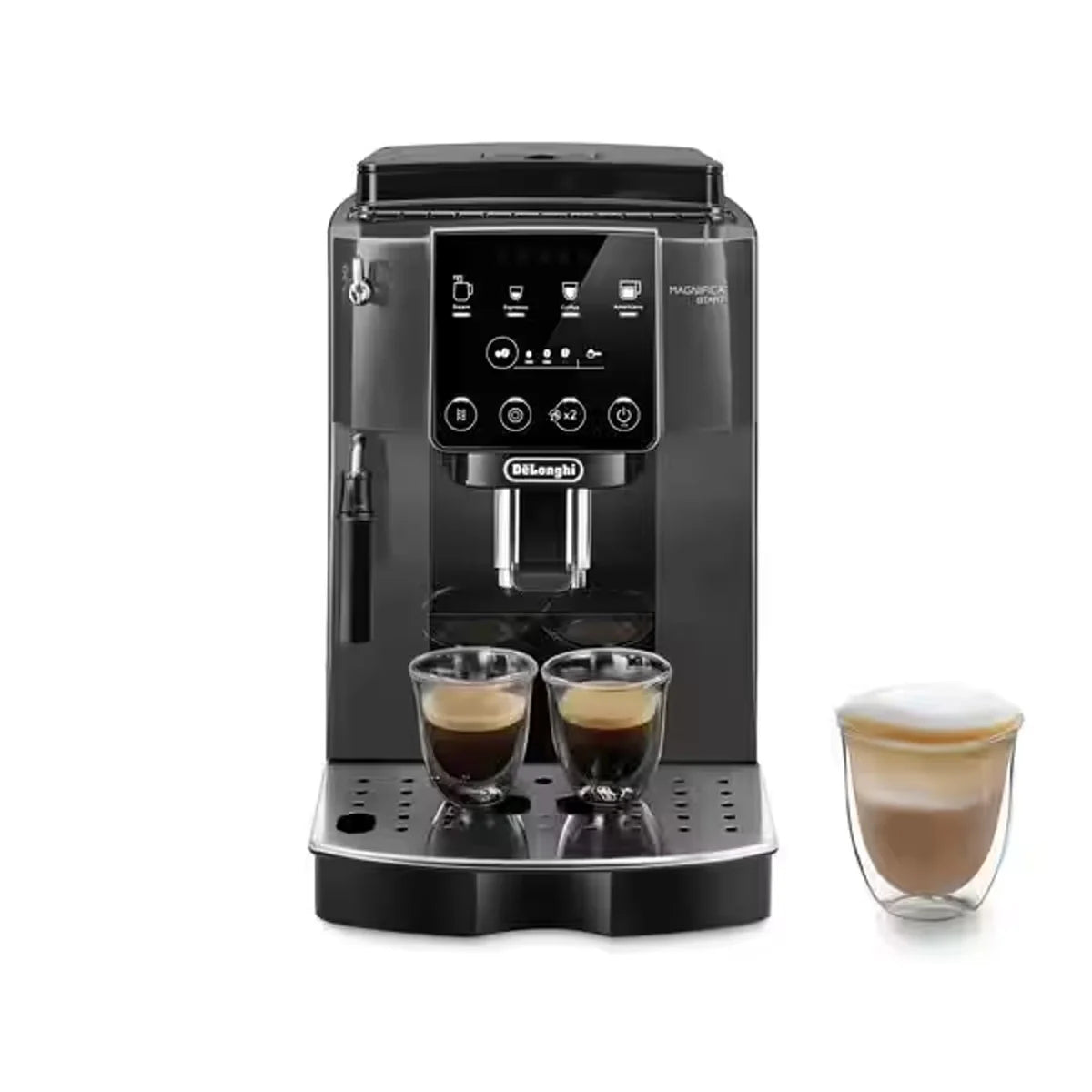 Delonghi coffee maker magnifica start with 15 - bar pressure for espressr and cappuccino
