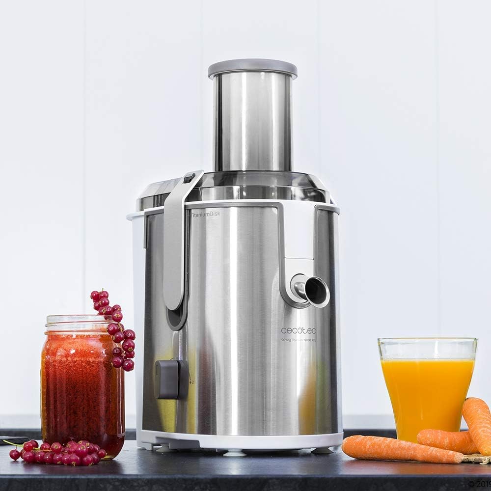 Cecotec Strong Titanium 19000 XXL Cold-press juicer Cecotec Strong Titanium 19000 XXL Cold-press juicer